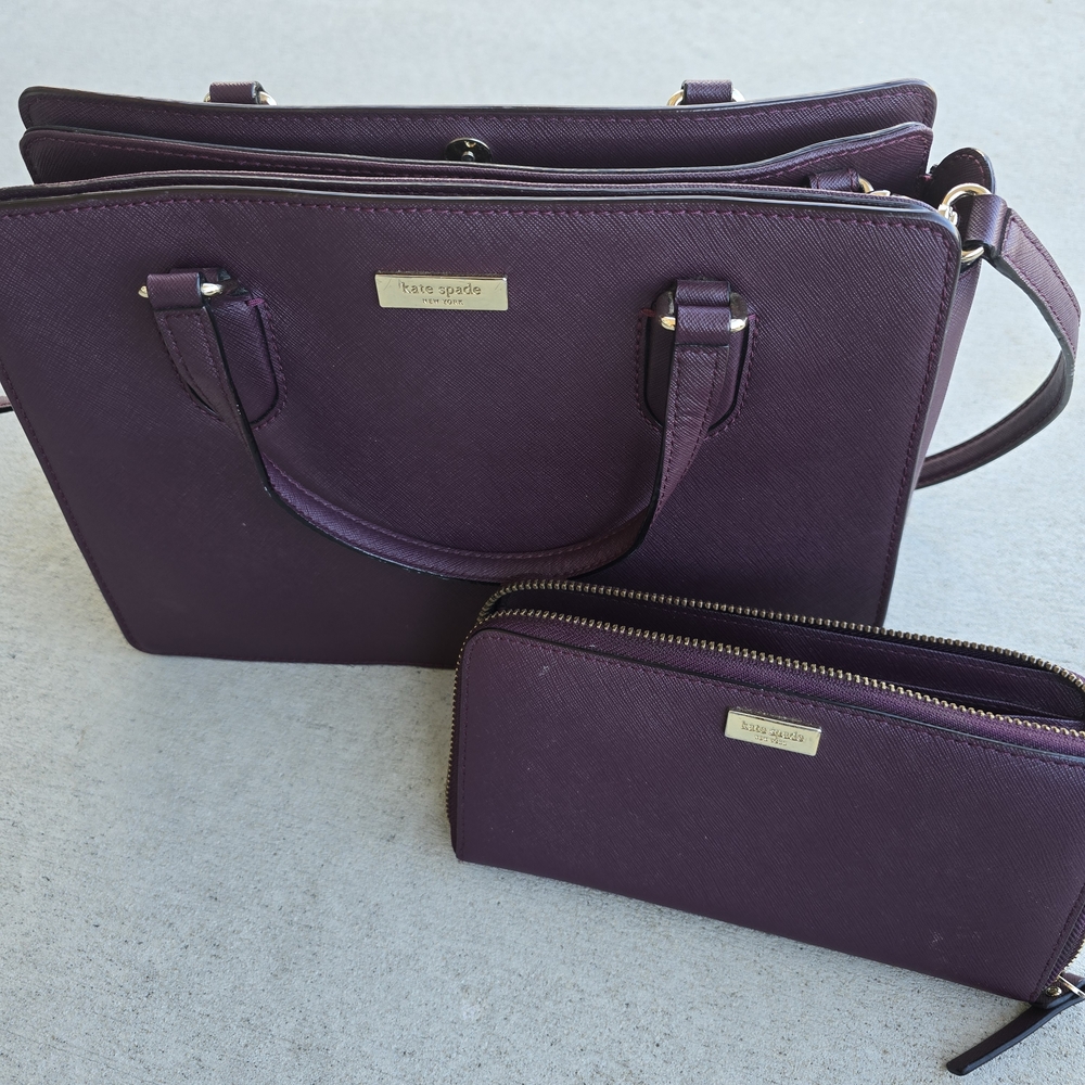 Kate Spade Eggplant Women's Bag